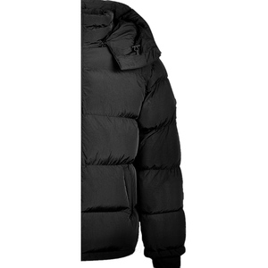 Custom OEM Printed <b>Fleece</b> Puffer Stand Collar Front Logo Men Plus Waterproof Windproof Breathable Eco-Friendly Casual <b>Jacket</b> - Product Image 5