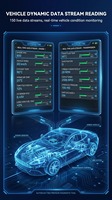 Escáner de Diagnóstico Automotriz AUTOSCAN T300 OBD2, Lector de Códigos de Error del Motor, Probador de Batería, Multicolor, para Vehículos de 12V y 24V