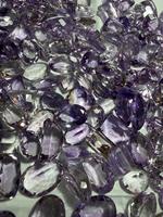 Achat en gros d'améthyste rose naturelle, taille ovale, facettée, pour la fabrication de colliers, 5-25 carats