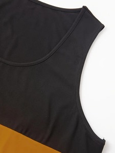 Men Tank <b>Top</b> Durable Fabric with Flexible Fit for Gym Workout Running and Sports Activities - Product Image 6