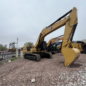 Excavatrice sur chenilles Caterpillar Cat345 d'occasion, 47 tonnes, 90% neuve, d'origine américaine, certifiée EPA CE, pompe, boîte de vitesses, moteur à engrenages, modèle <span class=keywords><strong>2023</strong></span> - Product Image 6