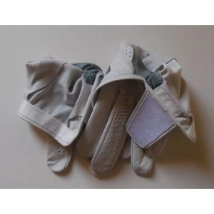 Gants de golf d'extérieur en cuir véritable, respirants, à doigts entiers, avec fermeture auto-agrippante, unisexes, protection des mains pour le sport, JNM SAFETY - Product Image 3