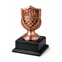 Medalla de la Copa de Competición JIN JUMBO para Eventos Deportivos y Promoción Empresarial, de Zinc con Baño de Oro, Esmalte Suave e Impresión UV Personalizada para Ajedrez