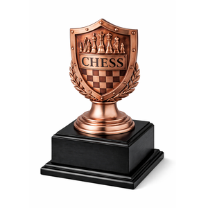 Event Award Souvenir Competition <b>Cup</b> Medal Zinc Gold-Plated UV Printing Custom Chess <b>Trophy</b> Small Soft Enamel - Product Image 6