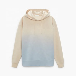Hoodie coupe-vent unisexe personnalisé avec logo frontal, couleur unie, polyester/coton, haute qualité, effet délavé, idéal pour l'hiver – Vente chaude OEM - Product Image 2