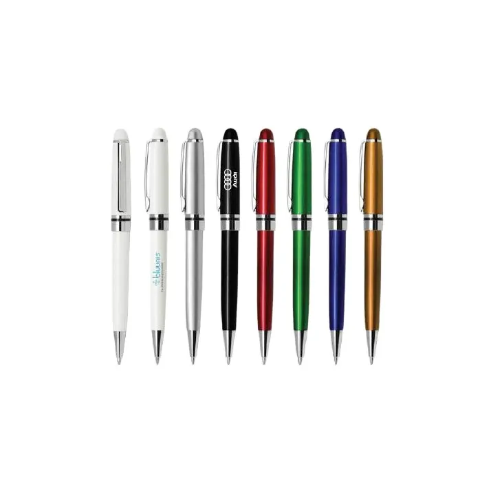 Good Quality Promotional Plastic Pen Stationery Advertising Cambridge Customizable Plastic Ballpoint Pen