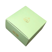Boîte à gâteau en papier ivoire avantage UV personnalisé taille finition brillante mate moderne stratification mate gaufrage feuille estampage revêtement UV