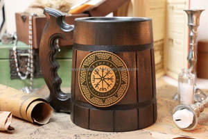 Tasse à café en bois écologique bière vin mangue tasse en bois pour café tasse à thé de l'Inde - Product Image 4