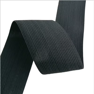 Bande élastique en sergé rayé, ruban tissé extensible en rouleau pour la couture de vêtements et accessoires - Product Image 2