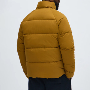 Blouson matelassé unisexe de haute qualité, style décontracté, brillant, col montant, à capuche, vente en gros, blousons gonflés personnalisés, toutes tailles - Product Image 6