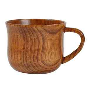 Tasse en bois écologique faite à la main, tasse à café ou à thé en bois, logo personnalisé, fournisseur en gros, usine - Product Image 3