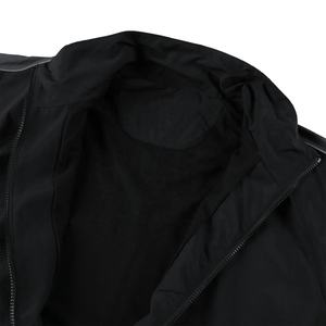 Veste coupe-vent pour homme grande taille en polyester avec doublure en mesh, respirante, épaisse, en nylon, coupe-vent, à blocs de couleur - Product Image 6