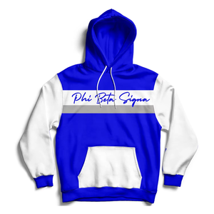Sudaderas con Capucha y Estampado de Letras de la Hermandad Phi Beta Sigma 1914, Diseño Nuevo para Hombre, Combinación de Colores, Felpa de Algodón, Casual - Product Image 1