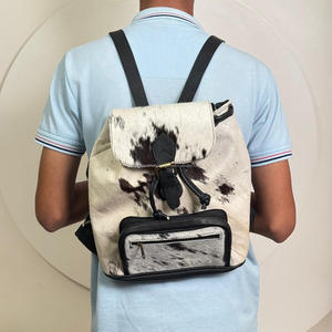 OEM High Quality Durable Cowhide Backpack for Men & Women Wholesale Premium Office Travel Genuine Leather Luxury Casual Backpack - Product Image 4