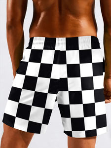 Shorts de baseball personnalisés pour hommes en toile 100 % coton, taille mi-haute, élastiques, imperméables, séchage rapide, respirants, écologiques, couleur unie, logo personnalisé - Product Image 4