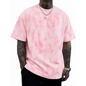 Oversized <b>Tshirts</b> for Men Tie Dye Hipster T Shirts Fashion Baggy Gym Shirts Short Sleeve Unisex Designer Tees Shirt - Product Image 1