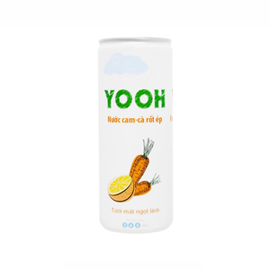 น้ำส้มแครอทขายดีที่สุด 240 มล. ยี่ห้อ YOOH เครื่องดื่มผลไม้สดชื่น ราคาแข่งขัน ขายส่ง ส่งออก - Product Image 1