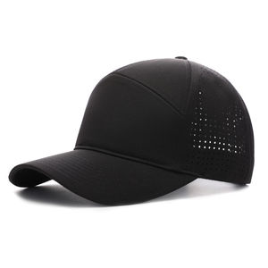 Casquette de golf ajustée en polyester premium à pois, personnalisable avec logo en PVC, pour sports de plein air, vente en gros - Product Image 1