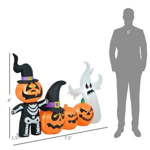 Decorazione Gonfiabile di Halloween per un'Atmosfera Festiva e Spettrale - Product Image 2