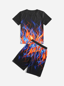 Popular Summer 2026 Wholesale <b>Kids</b> Clothes Sets Children Clothing Shorts Set <b>Kids</b> Girls Boys Set Clothing 2pcs - Product Image 5