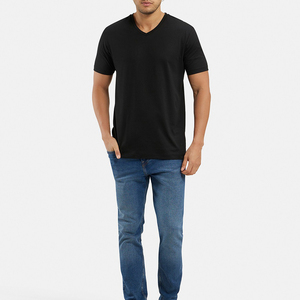 T-shirts unisexe de qualité supérieure pour hommes, vente en gros, t-shirts vierges à manches courtes, personnalisables avec logo, grandes tailles - Product Image 4