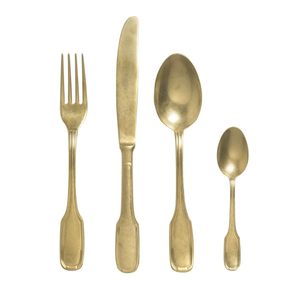 Juego de cubiertos reutilizables de acero inoxidable con mango forjado a mano para bodas, catering, uso doméstico, vajilla, juegos de cubiertos. - Product Image 5