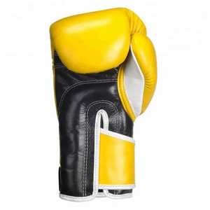 Guantes de Boxeo Profesionales con Logotipo Personalizado, Guantes de Boxeo de Cuero para Entrenamiento y Combate, Color Personalizado, Guantes para Hombre - Product Image 4