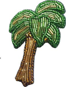 Broche Elegante Bordado a Mano con Cuentas de Cristal, Pin Decorativo Único, Regalo para Mujer, Joyería de Moda - Product Image 1