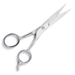 Ciseaux de coiffure professionnels de haute qualité en acier inoxydable 6CR13, lame affûtée, poignée longue pour droitiers, pour salon de coiffure - Product Image 3