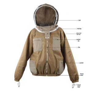 Beekeeper Protective <b>Suit</b> with Veil Full Body Coverage Four Seasons Casual Workwear - Product Image 2