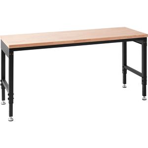 Banco de Trabajo Ajustable de 72'' de Largo x 25'' de Ancho con Ruedas Universales, Alturas de 28-39.5'', Capacidad de Carga de 3000 LBS - Product Image 6