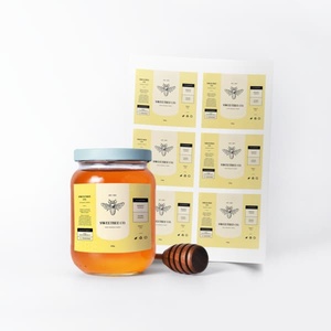 ฉลากพิมพ์ลายนูนแบบกำหนดเอง ฉลากกระดาษพรีเมียม บรรจุภัณฑ์หรูหรา สติกเกอร์กาว - Product Image 5