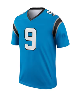 Camiseta de Fútbol Americano Roja Personalizada con Nombre y Número del Equipo, para Fanáticos, Hombres, Mujeres, Jóvenes y Niños, Ropa Deportiva Urbana - Product Image 1