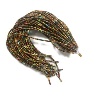 Perles naturelles turquoises, pierres précieuses naturelles, Tube rond Heishi, 16 pouces, livraison gratuite - Product Image 5