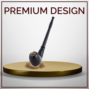 Pipa de Fumar de Madera de Lujo Hecha a Mano, Pipa de Tabaco Clásica, Accesorio para Fumar de Madera a Bajo Costo y Precio Accesible de la India - Product Image 5