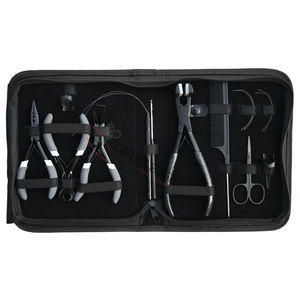 Kit Completo de Herramientas para Extensiones de Cabello: Gancho para Retirar Extensiones, Alicates para Extensiones de Cinta Adhesiva, Peine de Cola, Agujas Curvas, Removedor de Microperlas, Alicates de Crimpado - Product Image 6