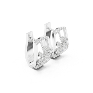 14K Yellow Gold Round Lab-Grown Diamond Earrings for Women Office Wear Earring New Grown Diamond - Product Image 6