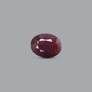 Premium 9.4 Carat Natural Oval Cut Pink Ruby Loose Gemstone for Fine Jewelry - Product Image 1
