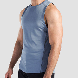Wholesale <b>running</b> tank men lightweight tank breathable tank top for training sportswear supply factory order - Product Image 1
