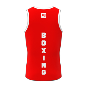 Débardeur de boxe ajusté avec coutures renforcées et panneaux ergonomiques pour favoriser la portée des mouvements et réduire les frottements - Product Image 5