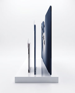 Modern Elegant Acrylic Phone Display <b>Stand</b> Customized Countertop Premium for for Retail Phone Shops - Product Image 1