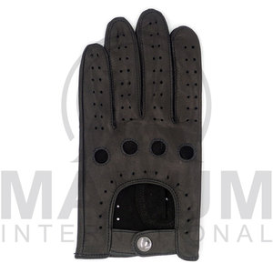 Guantes de cuero de precio mayorista, guantes de conducción de cuero puro hasta la muñeca - Product Image 3