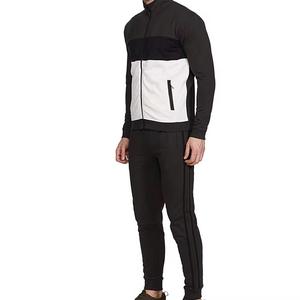 Lightweight solid running sweat suit Crew neck custom jogging sweatsuit Eco-friendly breathable material <b>tracksuit</b> - Product Image 3