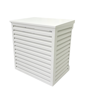 <span class=keywords><strong>Cache</strong></span>-climatiseur extérieur en <span class=keywords><strong>aluminium</strong></span>, protection pour unité extérieure avec persiennes/coupe-vent en <span class=keywords><strong>aluminium</strong></span> - Product Image 4
