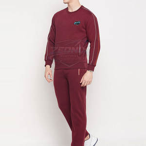 Ensemble de survêtement pour homme de qualité supérieure, best-seller, couleur unie, respirant, décontracté pour l'hiver, 100% coton, confortable, en vente - Product Image 3