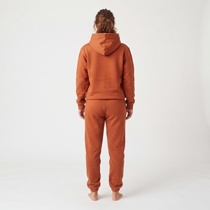 Women's Winter Heavyweight Hoodie <b>Set</b> Solid Color Sweatshirt <b>Jogger</b> Pants Casual Streetwear Activewear <b>Matching</b> Tracksuit Outfit - Product Image 2