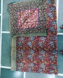 Traditional Cotton Kantha <b>Quilt</b> Vintage Kantha Blanket <b>Handmade</b> Wholesale Vintage Lot Queen king Wholesale - Product Image 1