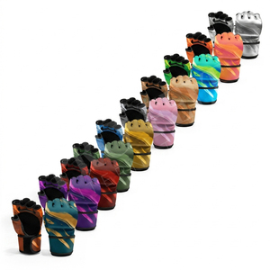 Gants de combat MMA en cuir couleur personnalisée, à doigts ouverts, pour entraînement de boxe, frappe sur sac de frappe, protection des mains, gants de combat pour la gym - Product Image 1