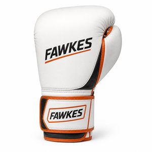 นวมชกมวยรุ่นใหม่ FAWKES Sports สำหรับเด็กอายุ 14 ปีขึ้นไป และสำหรับการฝึกซ้อมเทควันโด มวยไทย ระดับมืออาชีพ แบบ unisex ปิดด้วยแถบตีนตุ๊กแก ทำจากผ้า - Product Image 1