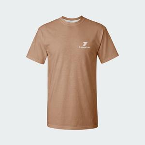 เสื้อยืดคอกลมแขนสั้นทรงปกติผ้าฝ้ายเจอร์ซีย์ 100% สีพื้นลำลองระบายอากาศได้ดีเป็นมิตรกับสิ่งแวดล้อมสำหรับผู้ชาย - Product Image 4